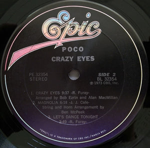 Poco (3) : Crazy Eyes (LP, Album, RE)