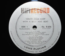 Laden Sie das Bild in den Galerie-Viewer, Verlye Mills, Billy May : Harp With A Beat (LP, Album, Mono)
