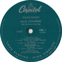 Charger l&#39;image dans la galerie, Hank Thompson With the Brazos Valley Boys* : Dance Ranch (LP, Mono, Scr)
