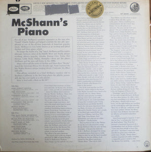 Jay McShann : McShann's Piano (LP, Album)