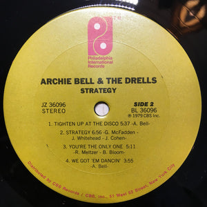 Archie Bell & The Drells : Strategy (LP, Album)