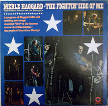 Laden Sie das Bild in den Galerie-Viewer, Merle Haggard With Bonnie Owens And The Strangers (5) : The Fightin&#39; Side Of Me (LP, Album, Win)
