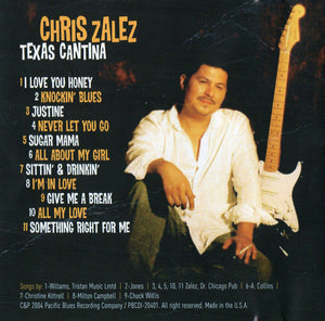 Chris Zalez : Texas Cantina (CD, Album)