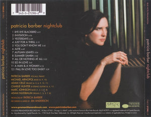 Patricia Barber : Nightclub (CD, Album)