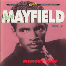 Load image into Gallery viewer, Percy Mayfield : Percy Mayfield, Vol. 2: Memory Pain (CD, Comp, RM)
