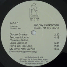 Charger l&#39;image dans la galerie, Johnny Heartsman : Music Of My Heart (LP, Album)
