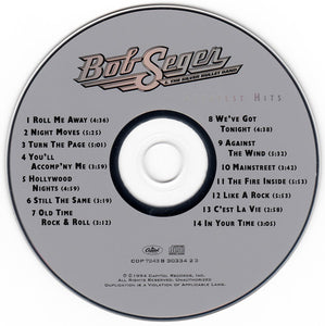 Bob Seger & The Silver Bullet Band* : Greatest Hits (CD, Comp, RE)