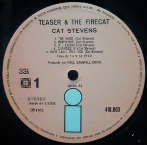 Cat Stevens : Teaser & The Firecat (LP, Album)