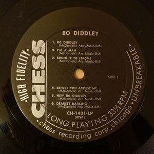 Bo Diddley : Bo Diddley (LP, Album, Comp, Mono)