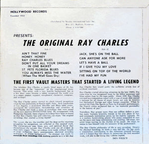 Ray Charles : The Original Ray Charles (LP, Comp, Mono)