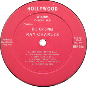 Ray Charles : The Original Ray Charles (LP, Comp, Mono)