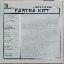 Laden Sie das Bild in den Galerie-Viewer, Eartha Kitt : Bad But Beautiful (LP, Album, MGM)
