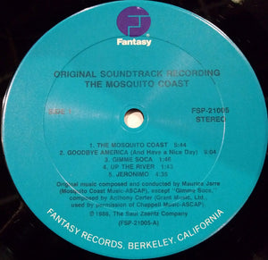 Maurice Jarre : The Mosquito Coast (Original Soundtrack Recording) (LP, Album)