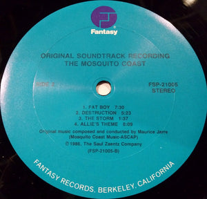 Maurice Jarre : The Mosquito Coast (Original Soundtrack Recording) (LP, Album)