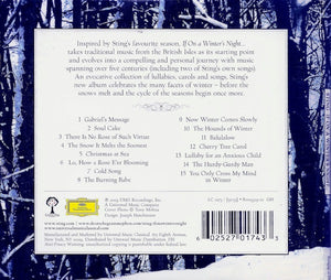 Sting : If On A Winter's Night... (CD, Album, Son)