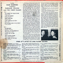Charger l&#39;image dans la galerie, Mae Barnes Accompanied By Garland Wilson And The Three Flames : Fun With Mae Barnes  (10&quot;)
