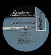 Laden Sie das Bild in den Galerie-Viewer, Pete Jolly : The Best Of Pete Jolly (LP, Album, Comp)

