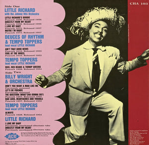 Little Richard, Billy Wright &  The Tempo Toppers (2) : Hey Baby, Don't You Want A Man Like Me? (LP, Comp, Sle)