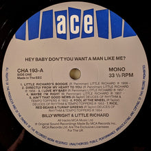 Load image into Gallery viewer, Little Richard, Billy Wright &amp;  The Tempo Toppers (2) : Hey Baby, Don&#39;t You Want A Man Like Me? (LP, Comp, Sle)
