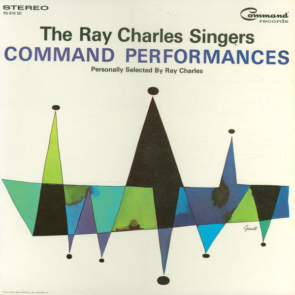 The Ray Charles Singers : Command Performances (LP, Comp, Gat)