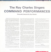 Laden Sie das Bild in den Galerie-Viewer, The Ray Charles Singers : Command Performances (LP, Comp, Gat)
