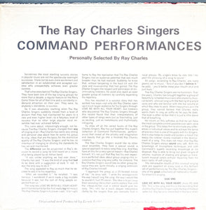 The Ray Charles Singers : Command Performances (LP, Comp, Gat)
