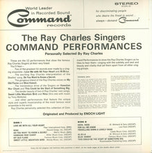 Laden Sie das Bild in den Galerie-Viewer, The Ray Charles Singers : Command Performances (LP, Comp, Gat)
