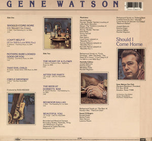 Gene Watson : Should I Come Home (LP, Album, Jac)