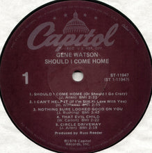 Load image into Gallery viewer, Gene Watson : Should I Come Home (LP, Album, Jac)
