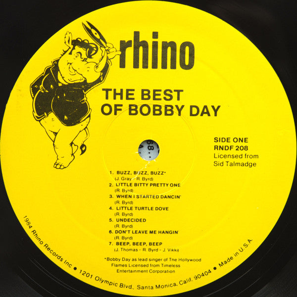 Buy Bobby Day : The Best Of Bobby Day (LP, Comp) Online for a great ...