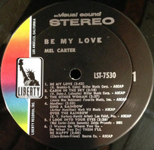 Charger l&#39;image dans la galerie, Mel Carter : Be My Love (LP, Album)
