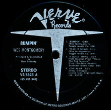 Load image into Gallery viewer, Wes Montgomery : Bumpin&#39; (LP, Album, RP, Gat)
