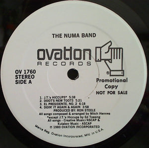 The Numa Band : The Numa Band (LP, Album, Promo)