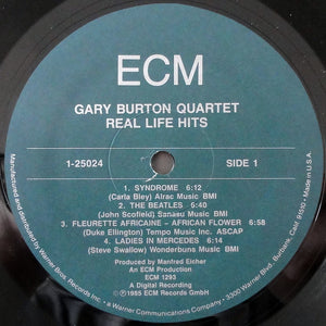 Gary Burton Quartet : Real Life Hits (LP, Album)