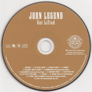 John Legend : Get Lifted (CD, Album)