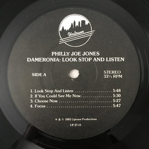 "Philly" Joe Jones / Dameronia Featuring Johnny Griffin : Look Stop Listen (LP, Album)