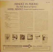 Load image into Gallery viewer, Rafael Mendez : Mendez In Madrid - The Folk Music Of Spain (LP, Album)
