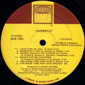 Syreeta : Syreeta (LP, Album)