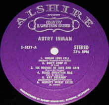 Laden Sie das Bild in den Galerie-Viewer, Autry Inman : 12 Country Hits From Autry Inman (LP, Comp)
