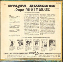 Laden Sie das Bild in den Galerie-Viewer, Wilma Burgess : Sings Misty Blue (LP, Album, RP)
