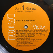 Charger l&#39;image dans la galerie, Leon Bibb : This Is Leon Bibb (LP, Album)
