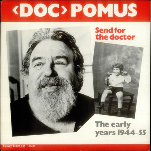 Buy Doc Pomus : Send For The Doctor (The Early Years 1944-55) (LP, Comp,  Mono) Online for a great price – Record Town TX