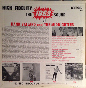 Hank Ballard And The Midnighters* : The 1963 Sound Of Hank Ballard And The Midnighters (LP, Album, Mono)