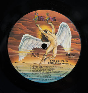 Bad Company (3) : Desolation Angels (LP, Album, PRC)