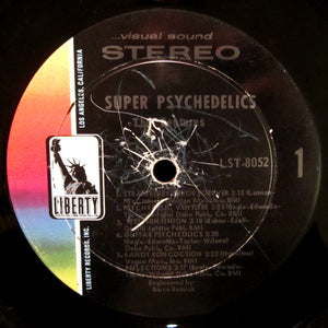 The Ventures : Super Psychedelics (LP, Album, Ind)