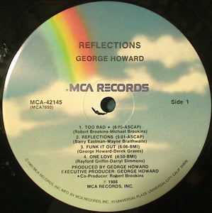 George Howard : Reflections (LP, Album, Pin)