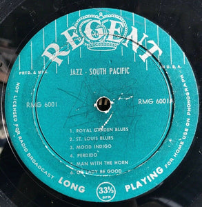 J.J. Johnson, Howard McGhee, Oscar Pettiford, Ketter Betts*, Rudy Williams, Charlie Rice : Jazz South Pacific (LP, Album, Mono)