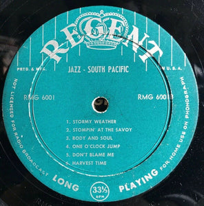 J.J. Johnson, Howard McGhee, Oscar Pettiford, Ketter Betts*, Rudy Williams, Charlie Rice : Jazz South Pacific (LP, Album, Mono)