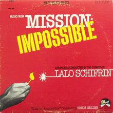 Laden Sie das Bild in den Galerie-Viewer, Lalo Schifrin : Music From Mission: Impossible (LP, Album)
