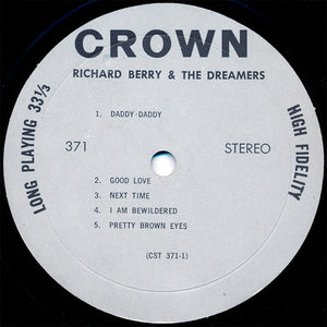 Richard Berry And  The Dreamers (4) : Richard Berry And The Dreamers (LP, Album)